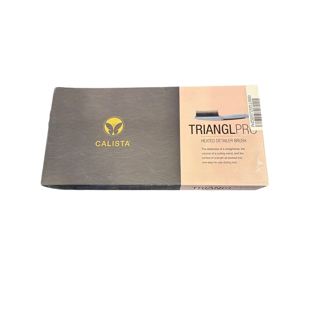 Calista‎ Triangl Pro Heated Detailer Brush in Blue NIB